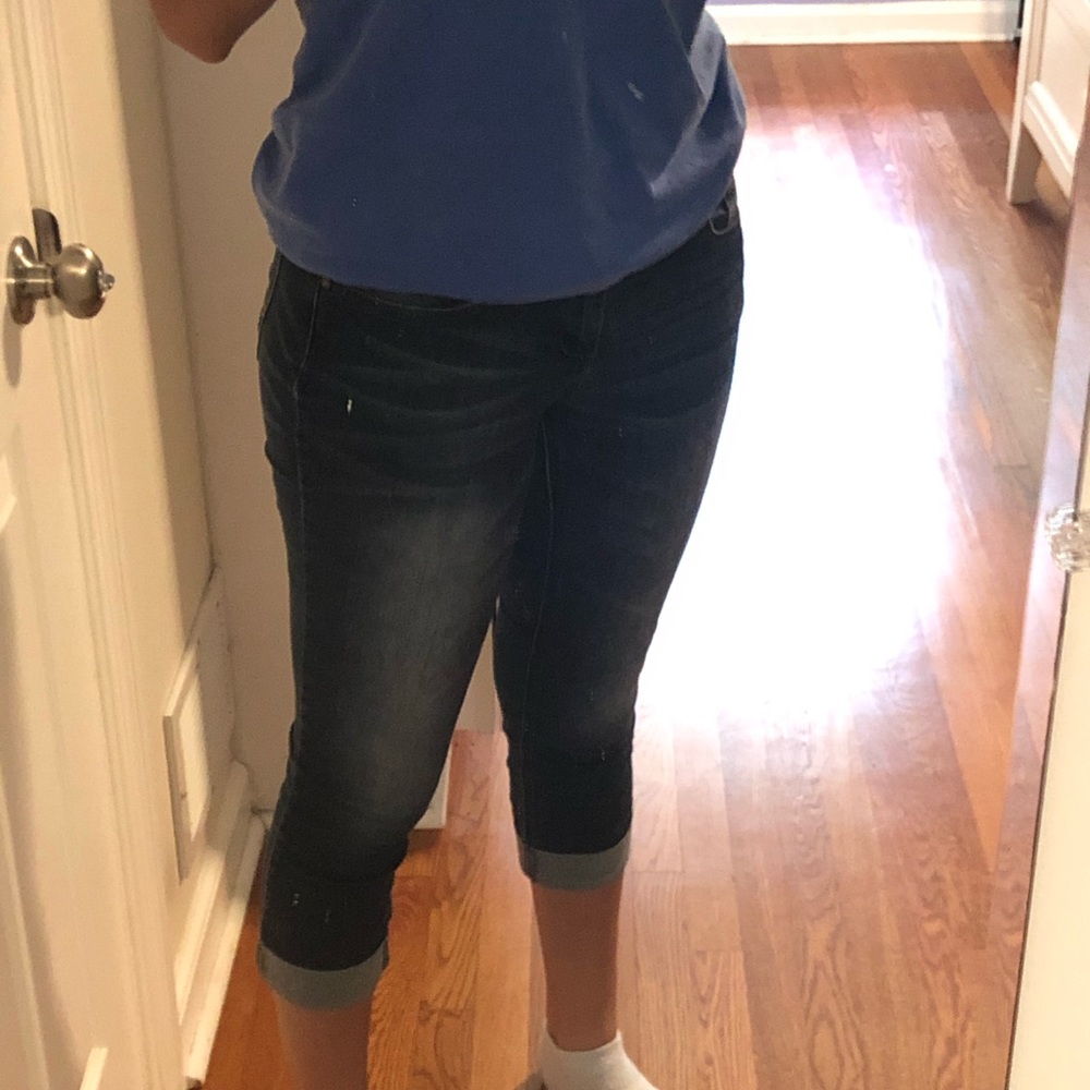 Cropped jeans